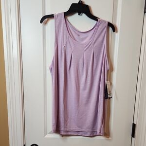 CLEARANCE NWT Gaiam Retreat Tank In Lavendar Frost Size XL